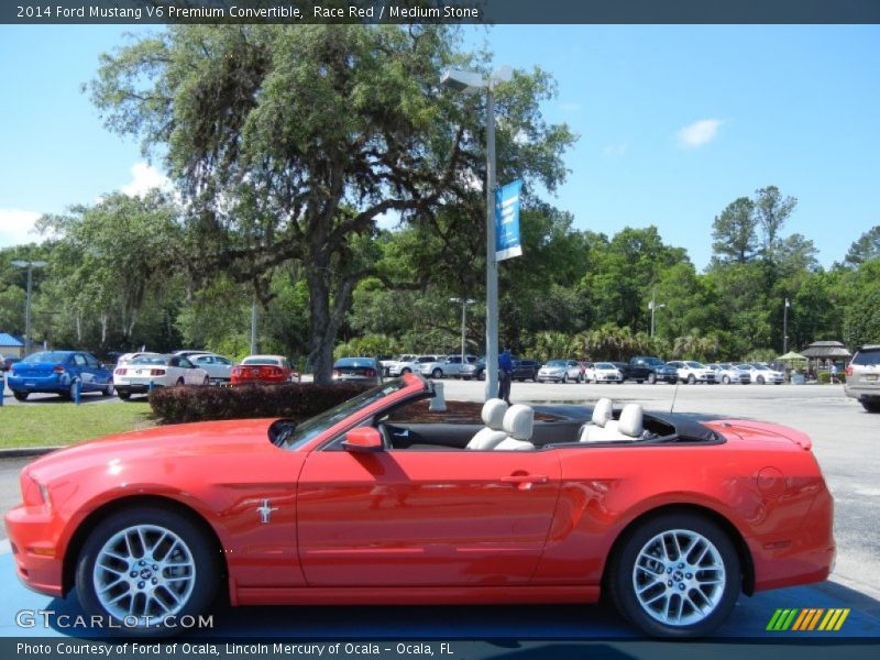  2014 Mustang V6 Premium Convertible Race Red