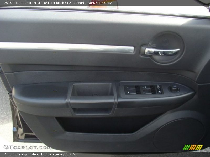 Brilliant Black Crystal Pearl / Dark Slate Gray 2010 Dodge Charger SE