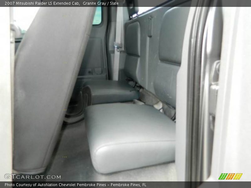 Granite Gray / Slate 2007 Mitsubishi Raider LS Extended Cab