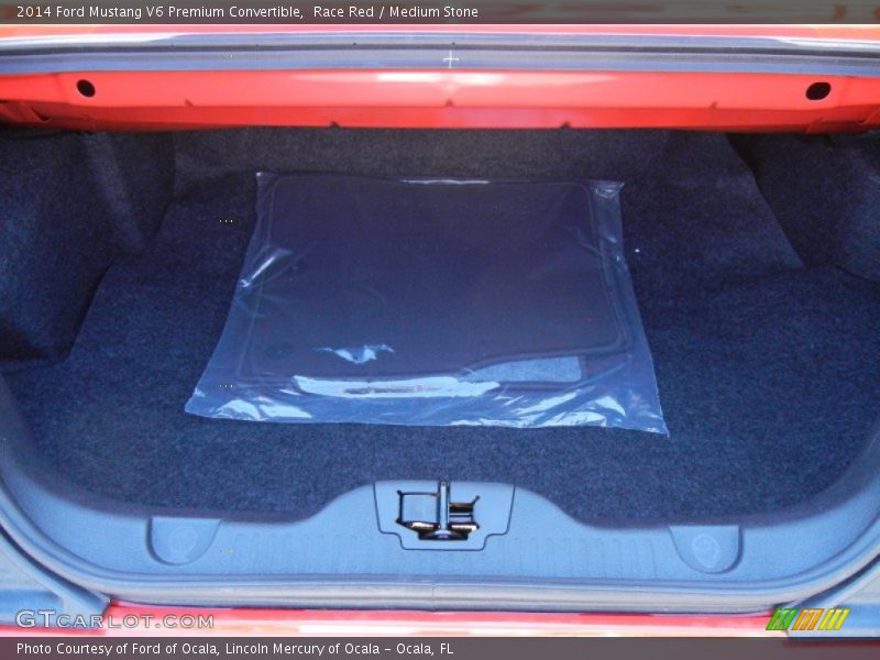  2014 Mustang V6 Premium Convertible Trunk