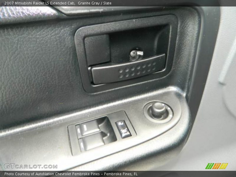Granite Gray / Slate 2007 Mitsubishi Raider LS Extended Cab