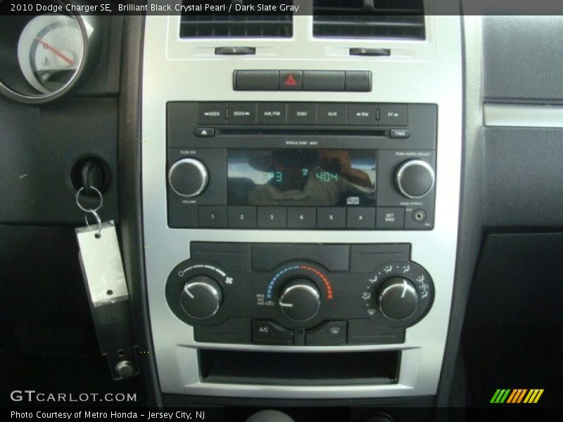 Brilliant Black Crystal Pearl / Dark Slate Gray 2010 Dodge Charger SE