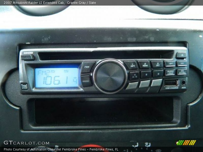 Granite Gray / Slate 2007 Mitsubishi Raider LS Extended Cab