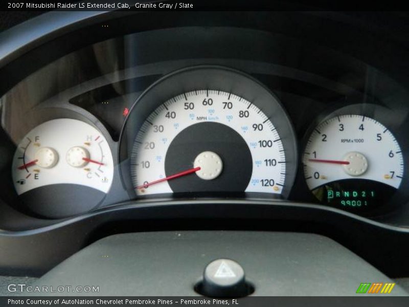Granite Gray / Slate 2007 Mitsubishi Raider LS Extended Cab