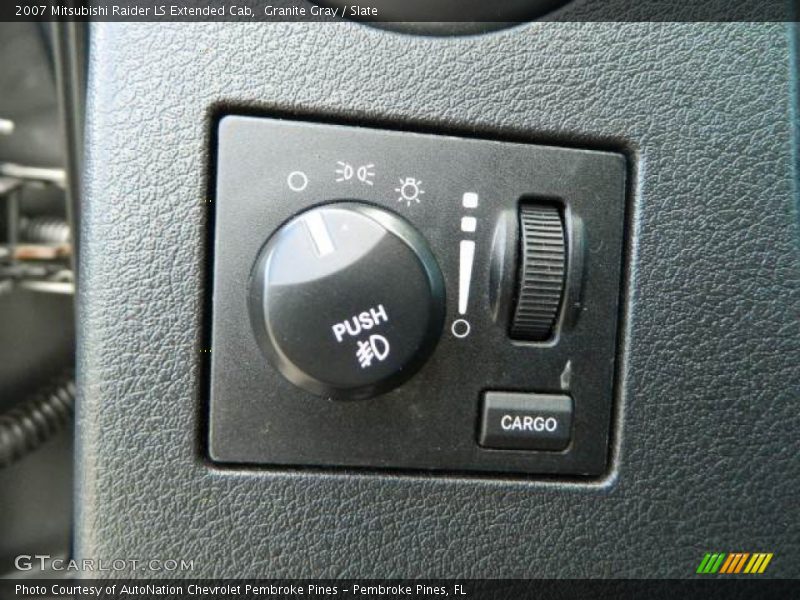 Granite Gray / Slate 2007 Mitsubishi Raider LS Extended Cab
