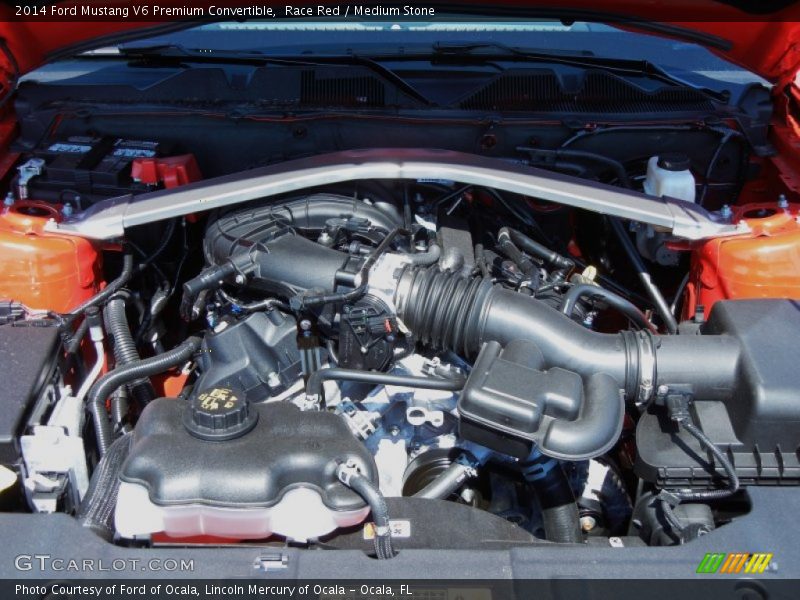  2014 Mustang V6 Premium Convertible Engine - 3.7 Liter DOHC 24-Valve Ti-VCT V6
