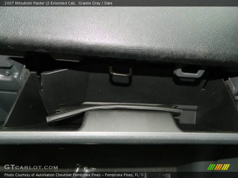 Granite Gray / Slate 2007 Mitsubishi Raider LS Extended Cab