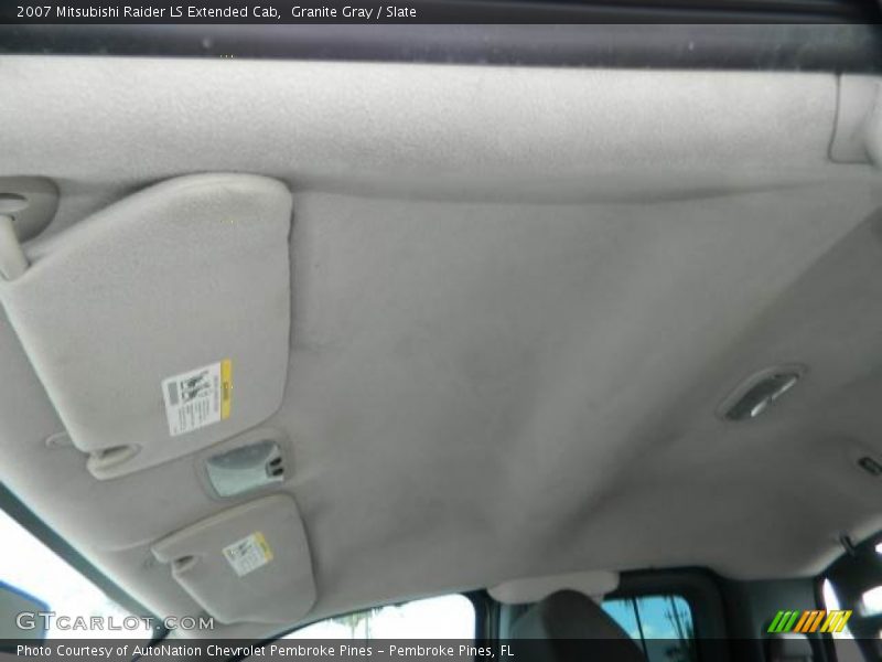 Granite Gray / Slate 2007 Mitsubishi Raider LS Extended Cab