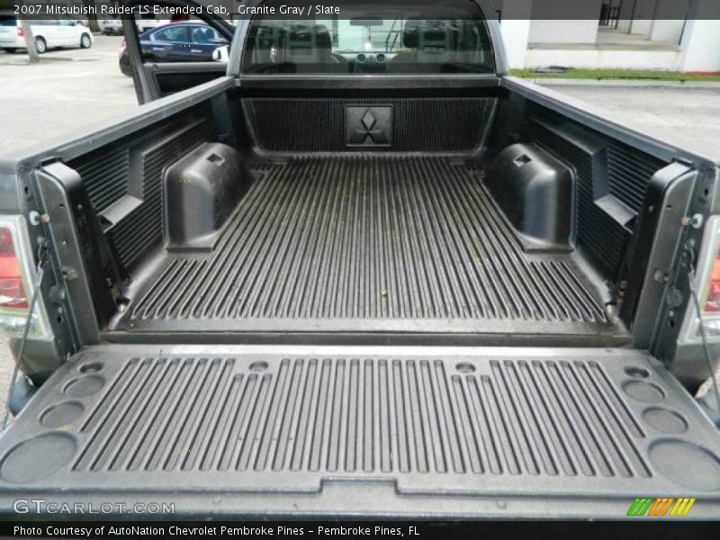 Granite Gray / Slate 2007 Mitsubishi Raider LS Extended Cab