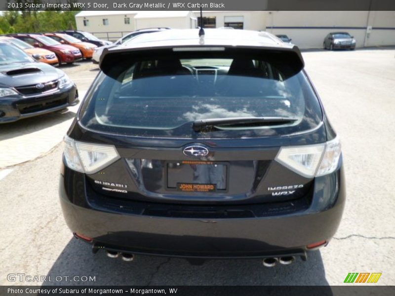 Dark Gray Metallic / WRX Carbon Black 2013 Subaru Impreza WRX 5 Door