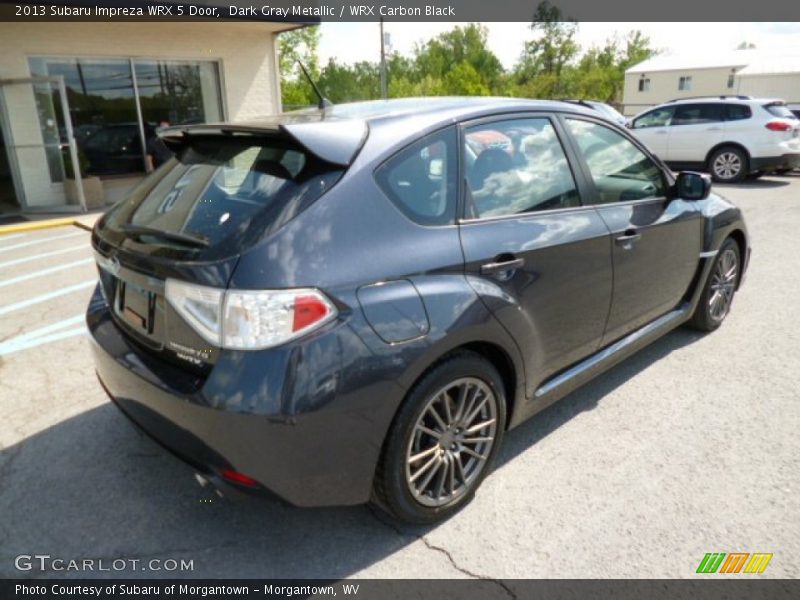 Dark Gray Metallic / WRX Carbon Black 2013 Subaru Impreza WRX 5 Door