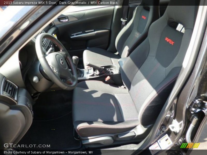 Dark Gray Metallic / WRX Carbon Black 2013 Subaru Impreza WRX 5 Door