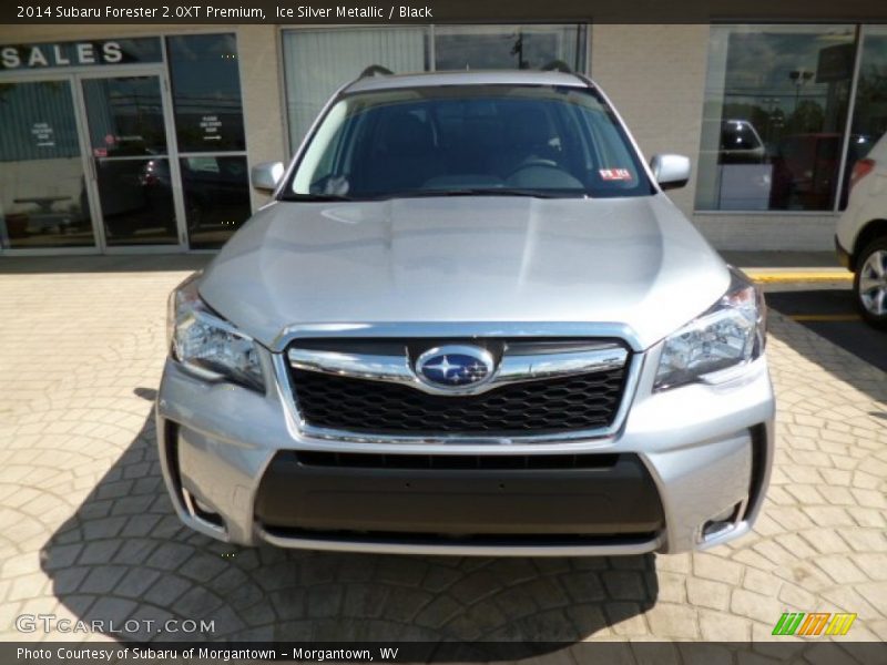 Ice Silver Metallic / Black 2014 Subaru Forester 2.0XT Premium