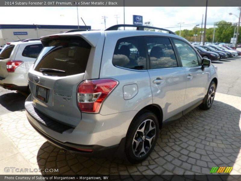 Ice Silver Metallic / Black 2014 Subaru Forester 2.0XT Premium