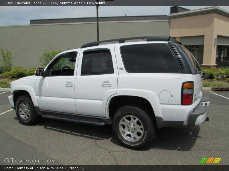 Summit White / Tan/Neutral 2005 Chevrolet Tahoe Z71 4x4
