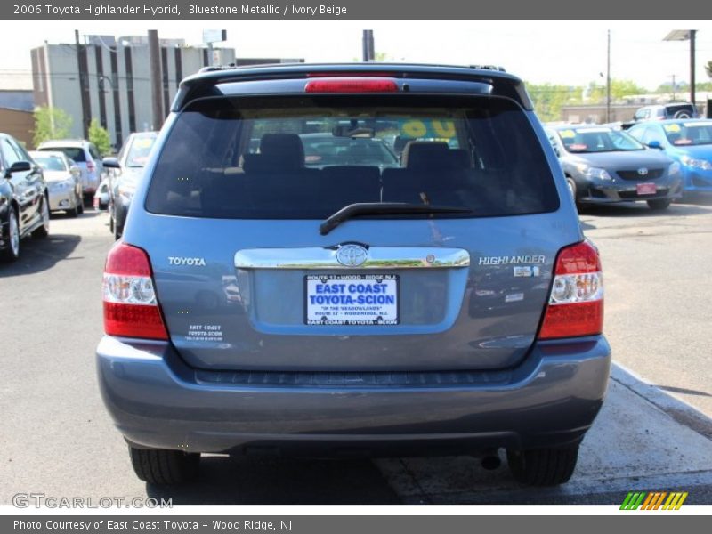 Bluestone Metallic / Ivory Beige 2006 Toyota Highlander Hybrid
