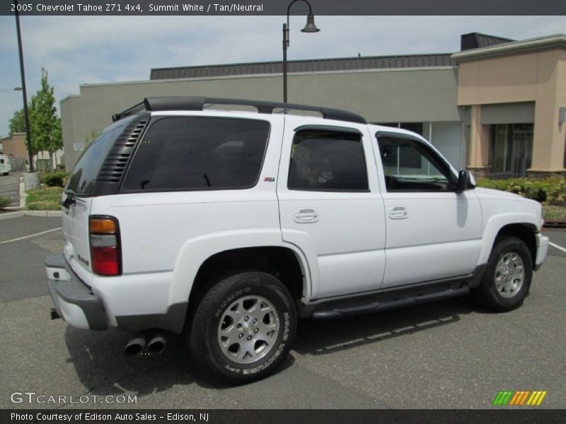 Summit White / Tan/Neutral 2005 Chevrolet Tahoe Z71 4x4