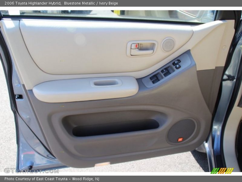 Bluestone Metallic / Ivory Beige 2006 Toyota Highlander Hybrid