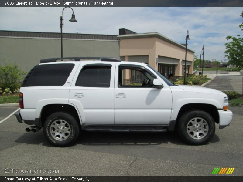 Summit White / Tan/Neutral 2005 Chevrolet Tahoe Z71 4x4