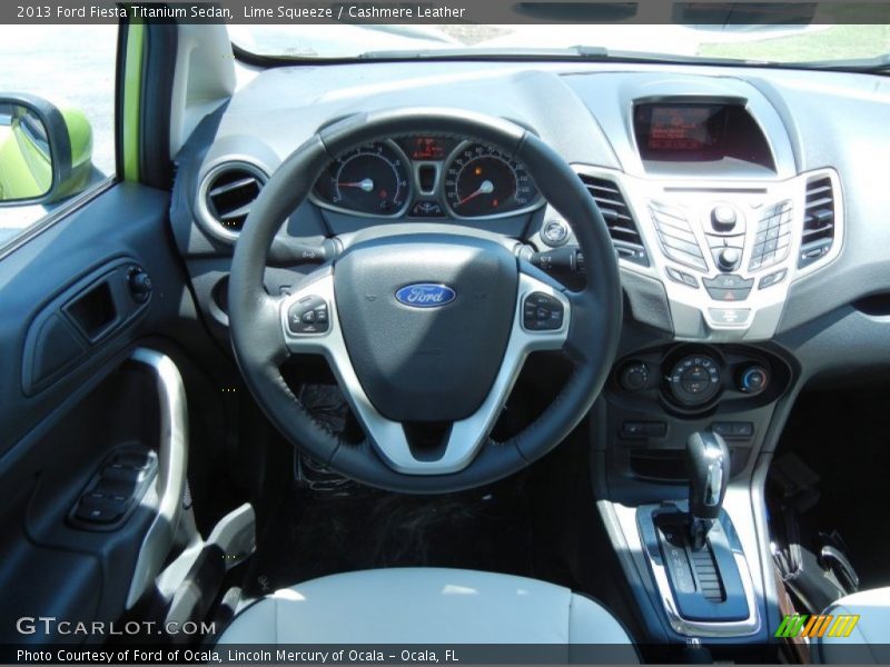  2013 Fiesta Titanium Sedan Steering Wheel
