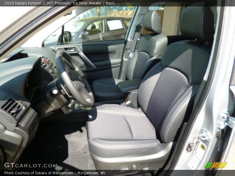 Front Seat of 2014 Forester 2.0XT Premium