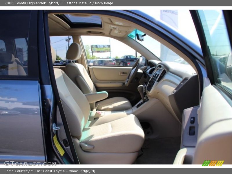 Bluestone Metallic / Ivory Beige 2006 Toyota Highlander Hybrid