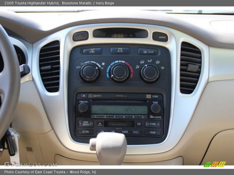 Bluestone Metallic / Ivory Beige 2006 Toyota Highlander Hybrid