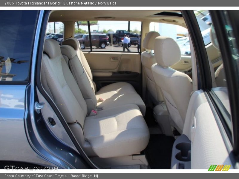 Bluestone Metallic / Ivory Beige 2006 Toyota Highlander Hybrid