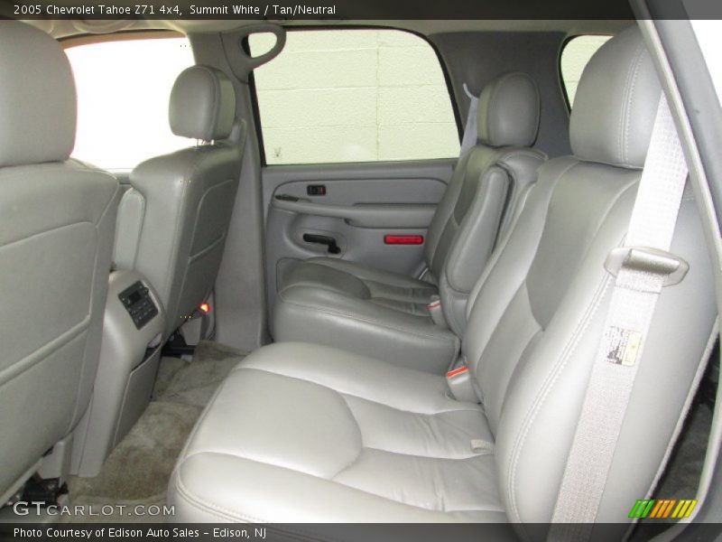 Summit White / Tan/Neutral 2005 Chevrolet Tahoe Z71 4x4