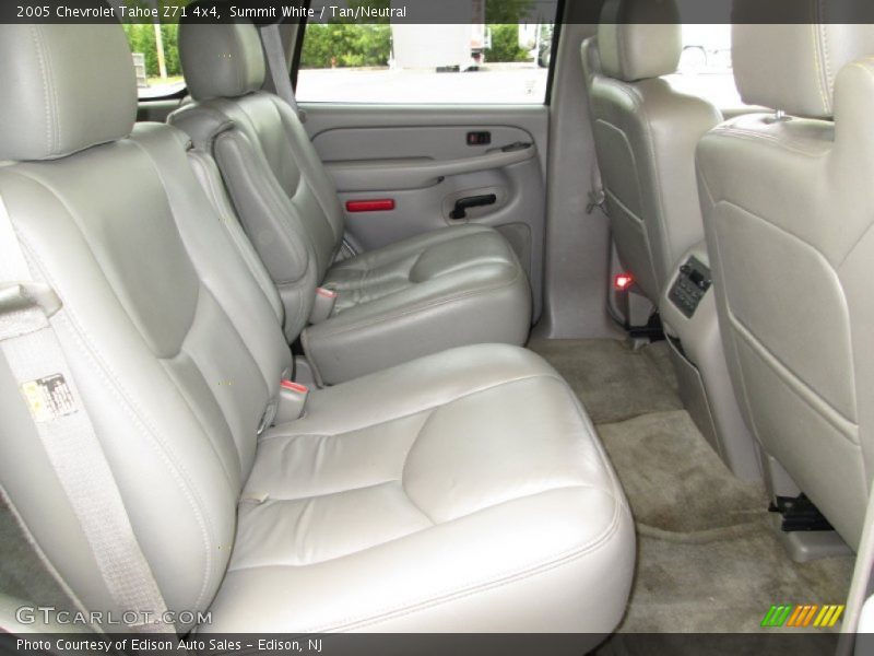 Summit White / Tan/Neutral 2005 Chevrolet Tahoe Z71 4x4