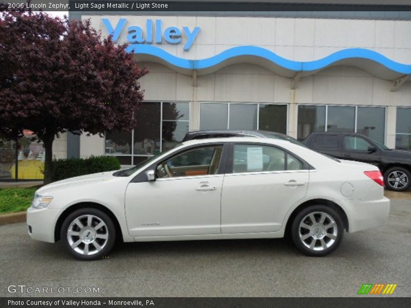 Light Sage Metallic / Light Stone 2006 Lincoln Zephyr