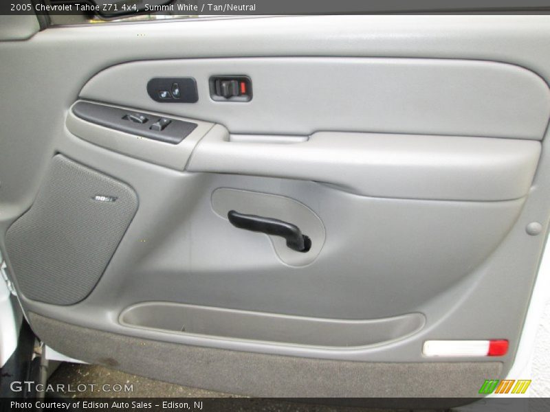 Summit White / Tan/Neutral 2005 Chevrolet Tahoe Z71 4x4