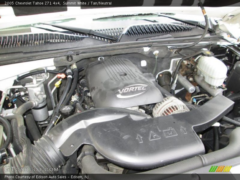 Summit White / Tan/Neutral 2005 Chevrolet Tahoe Z71 4x4