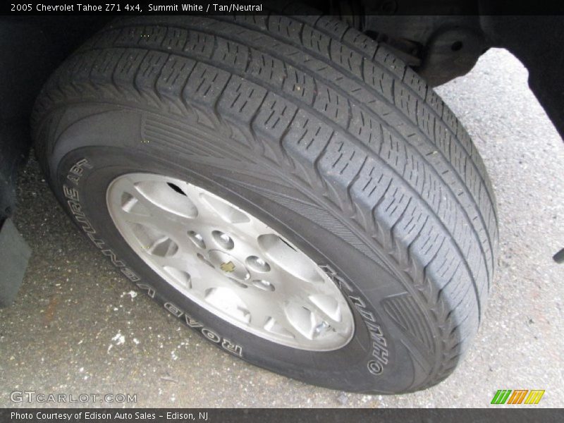 Summit White / Tan/Neutral 2005 Chevrolet Tahoe Z71 4x4