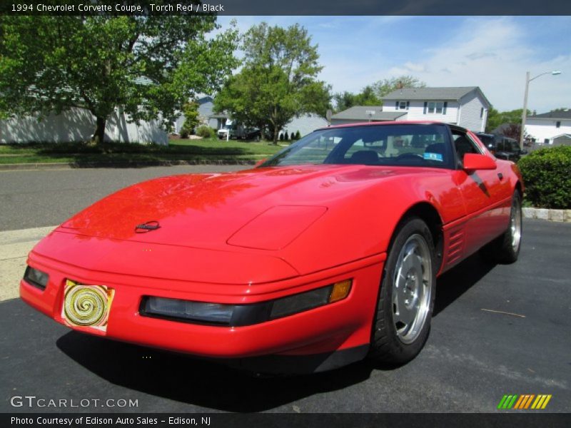 Torch Red / Black 1994 Chevrolet Corvette Coupe