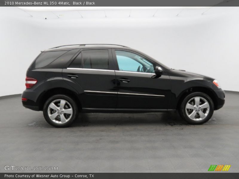 Black / Black 2010 Mercedes-Benz ML 350 4Matic