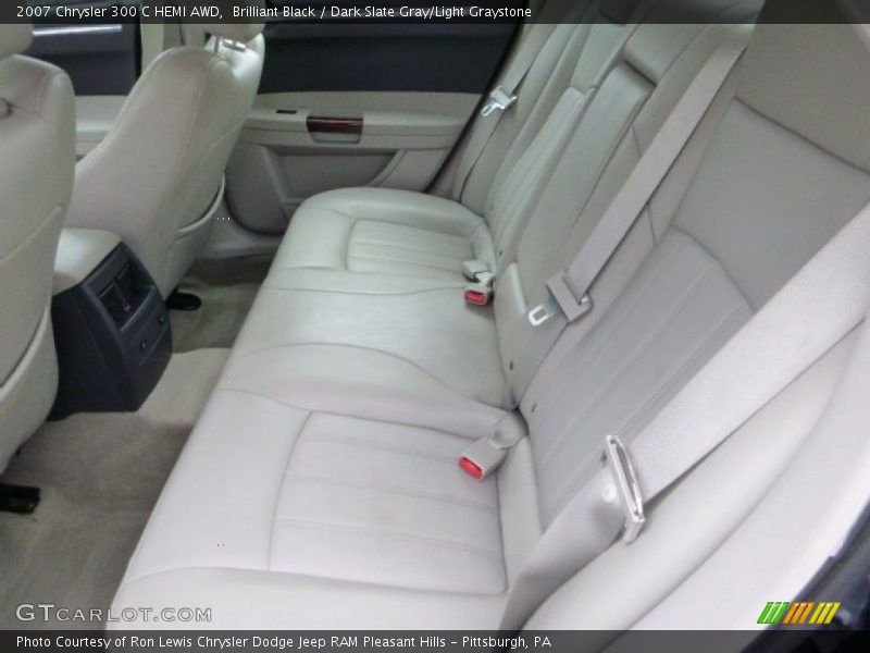 Rear Seat of 2007 300 C HEMI AWD