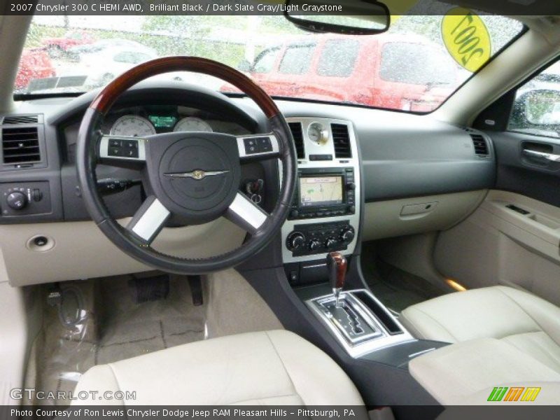 Dark Slate Gray/Light Graystone Interior - 2007 300 C HEMI AWD 