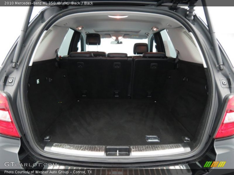Black / Black 2010 Mercedes-Benz ML 350 4Matic