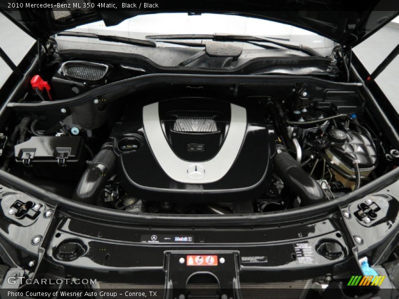 Black / Black 2010 Mercedes-Benz ML 350 4Matic