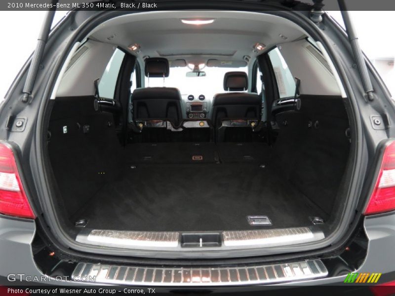 Black / Black 2010 Mercedes-Benz ML 350 4Matic
