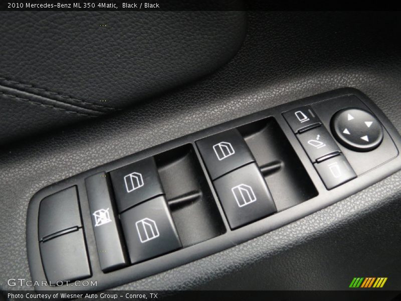 Black / Black 2010 Mercedes-Benz ML 350 4Matic