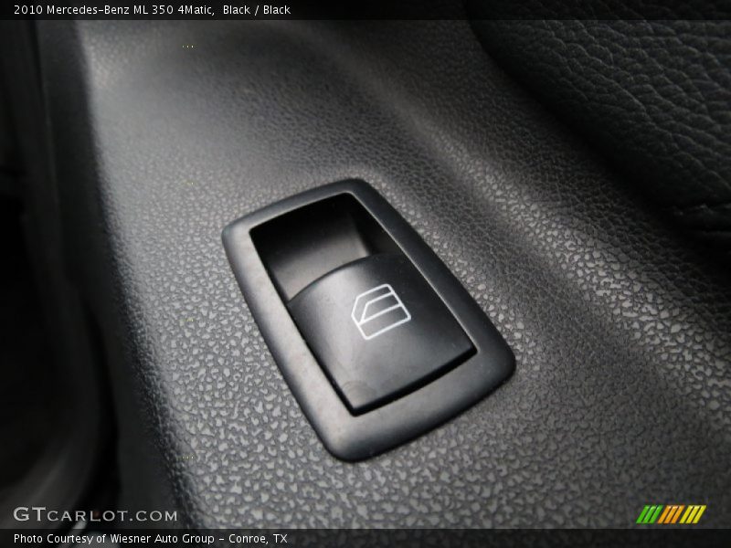Black / Black 2010 Mercedes-Benz ML 350 4Matic