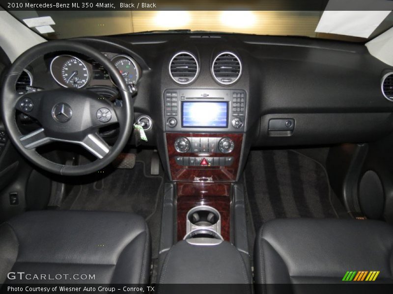 Black / Black 2010 Mercedes-Benz ML 350 4Matic