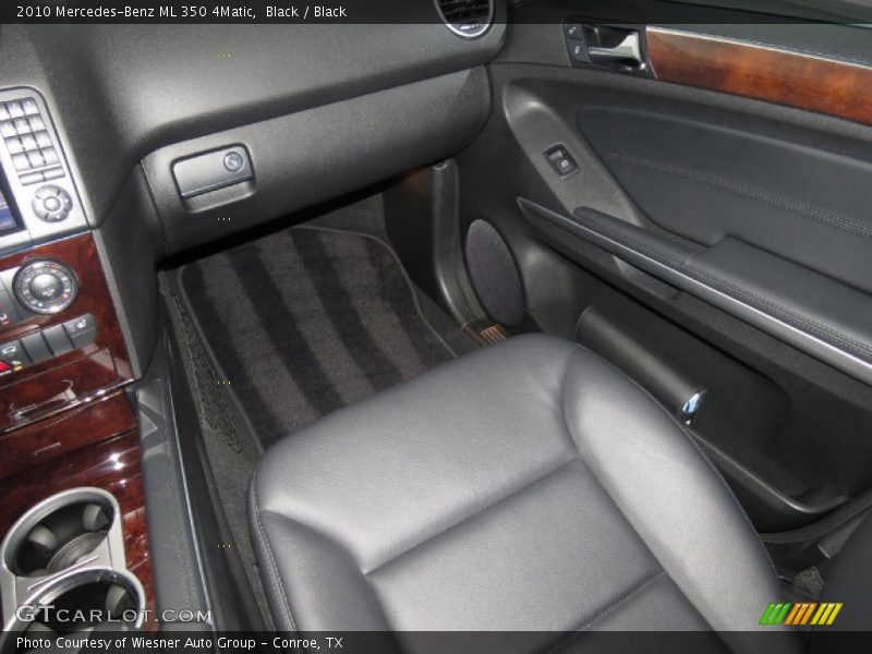 Black / Black 2010 Mercedes-Benz ML 350 4Matic