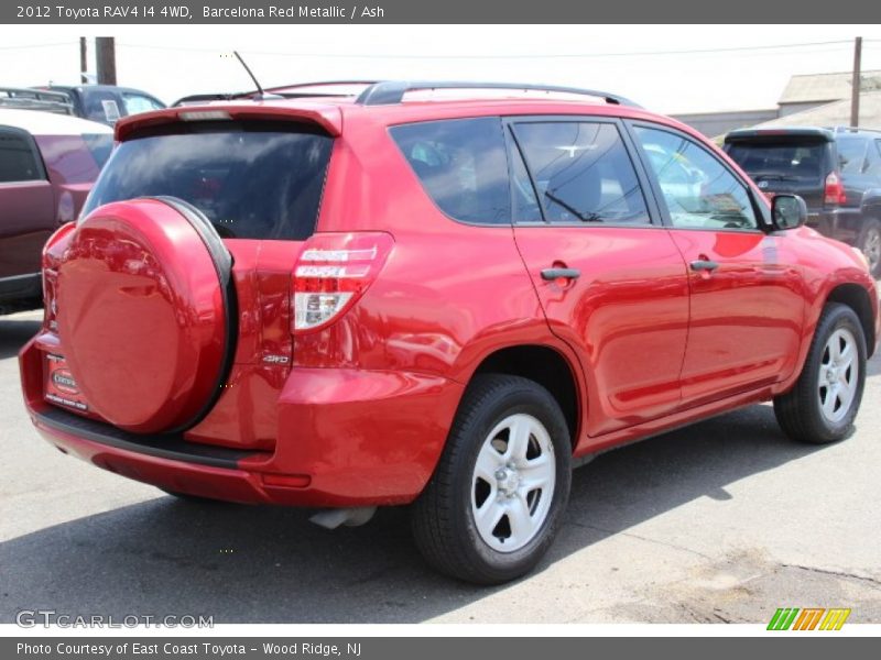 Barcelona Red Metallic / Ash 2012 Toyota RAV4 I4 4WD