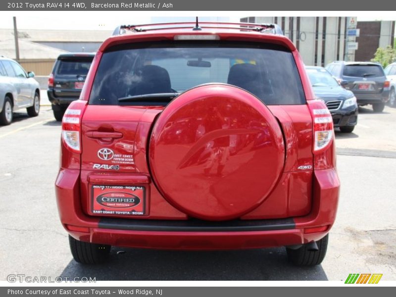 Barcelona Red Metallic / Ash 2012 Toyota RAV4 I4 4WD