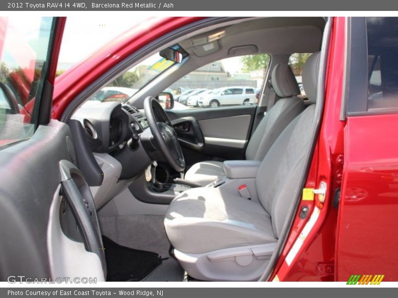 Barcelona Red Metallic / Ash 2012 Toyota RAV4 I4 4WD