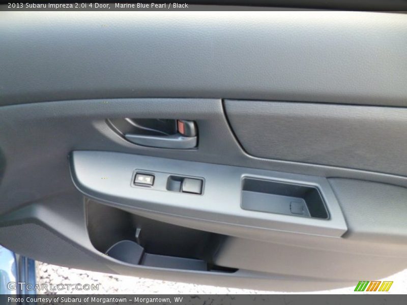 Marine Blue Pearl / Black 2013 Subaru Impreza 2.0i 4 Door