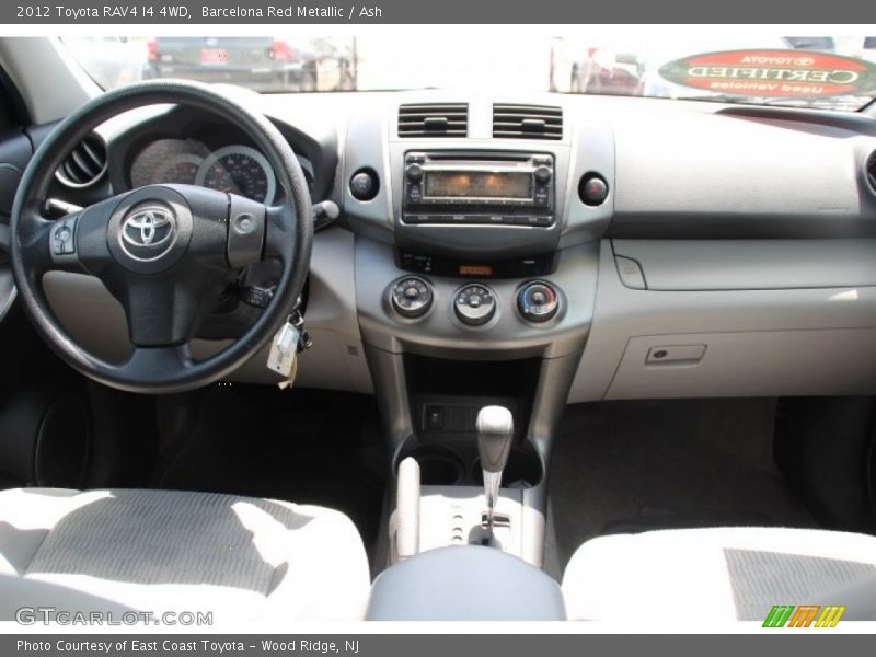 Barcelona Red Metallic / Ash 2012 Toyota RAV4 I4 4WD